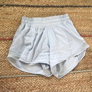 Blue Lululemon hottie hot shorts